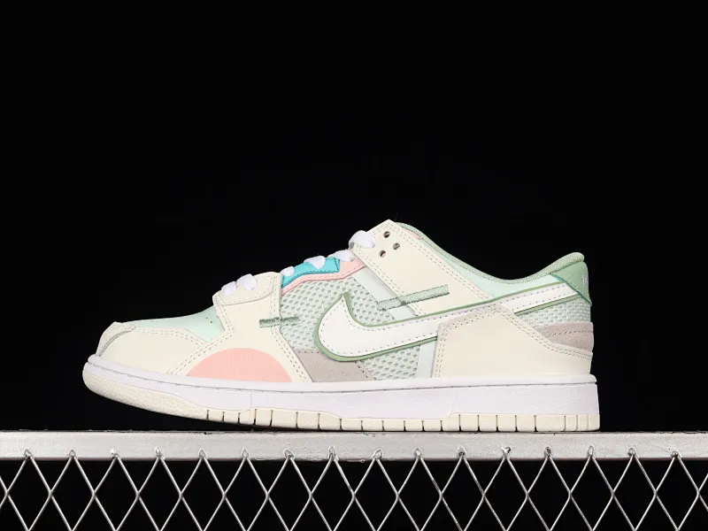 All categories Nk SB Dunk series Nk SB Dunk Low low-top skate shoes Nk Dunk Scrap stitching low-top skate shoes DM0802-001